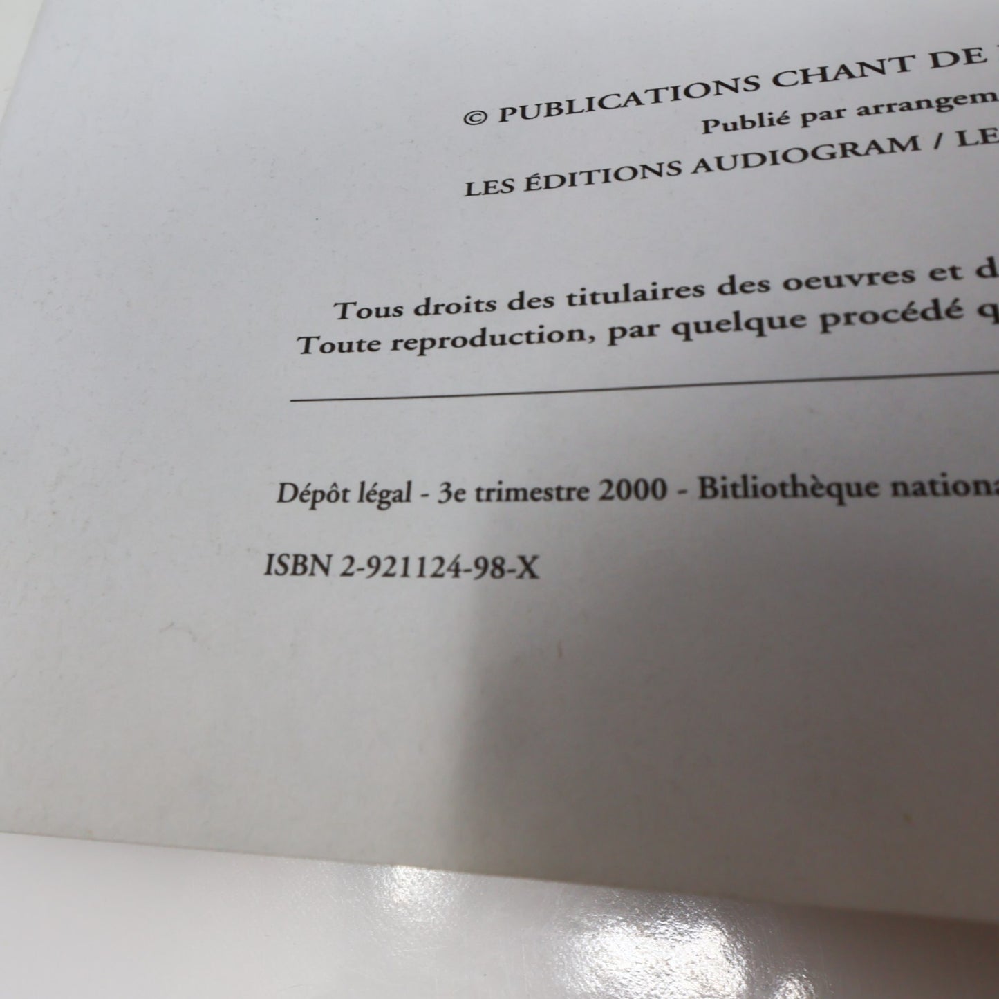 Jean Leloup Les Fourmis Extraits Partitions Songbook La Vie est Laide/Bertha
