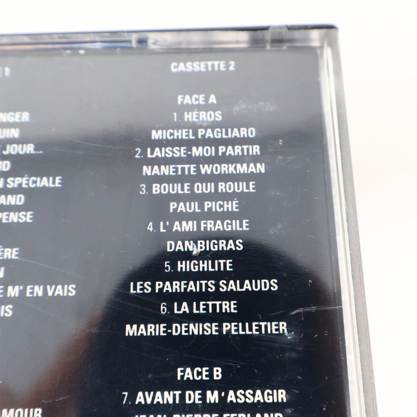 Au Nom De L'amour Cassette Johanne Blouin/Michel Rivard/Julie Masse/Charlebois