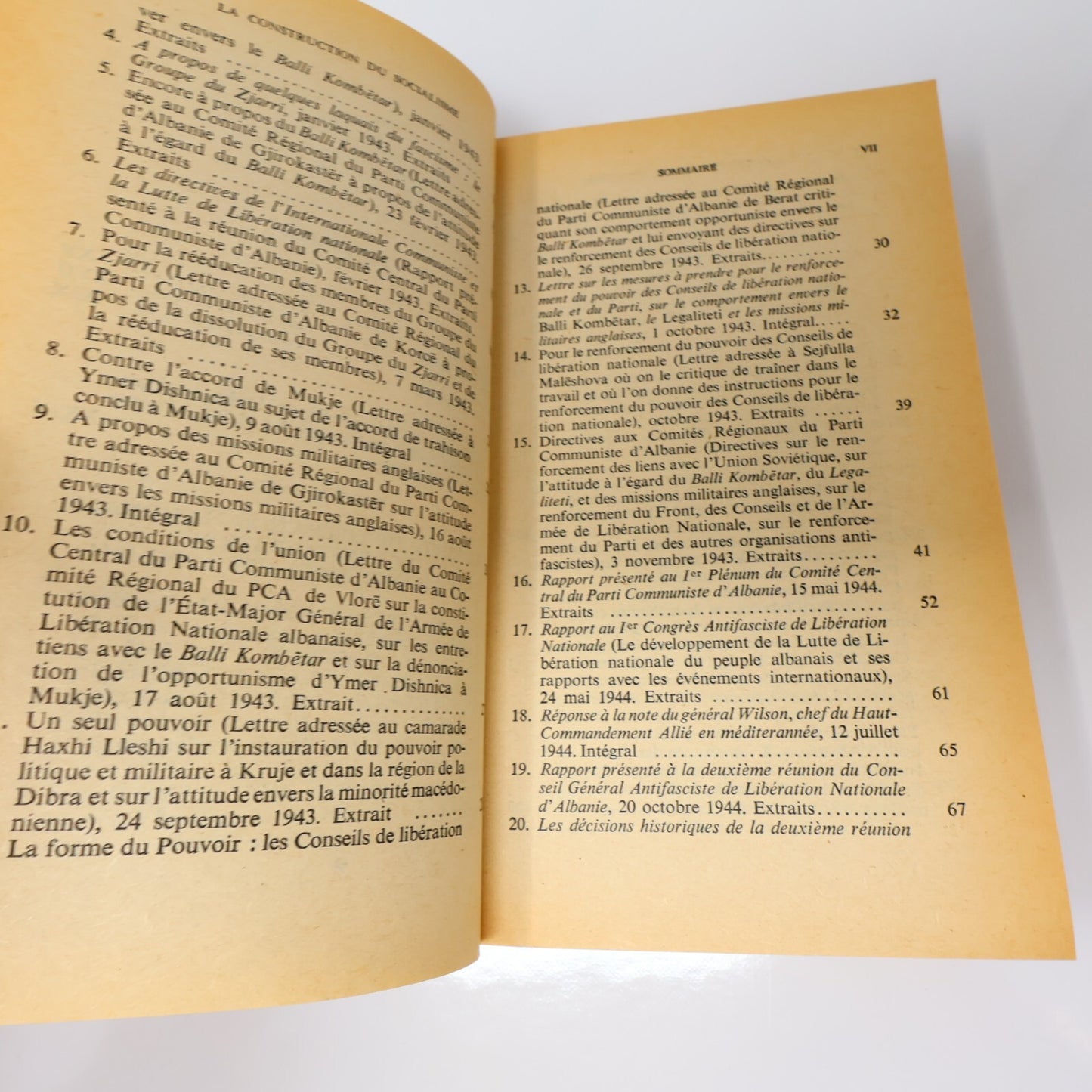 Le Socialisme en Albanie #1-2 Série Complète Lot 2 Livres Enver Hoxha 10/18 1974