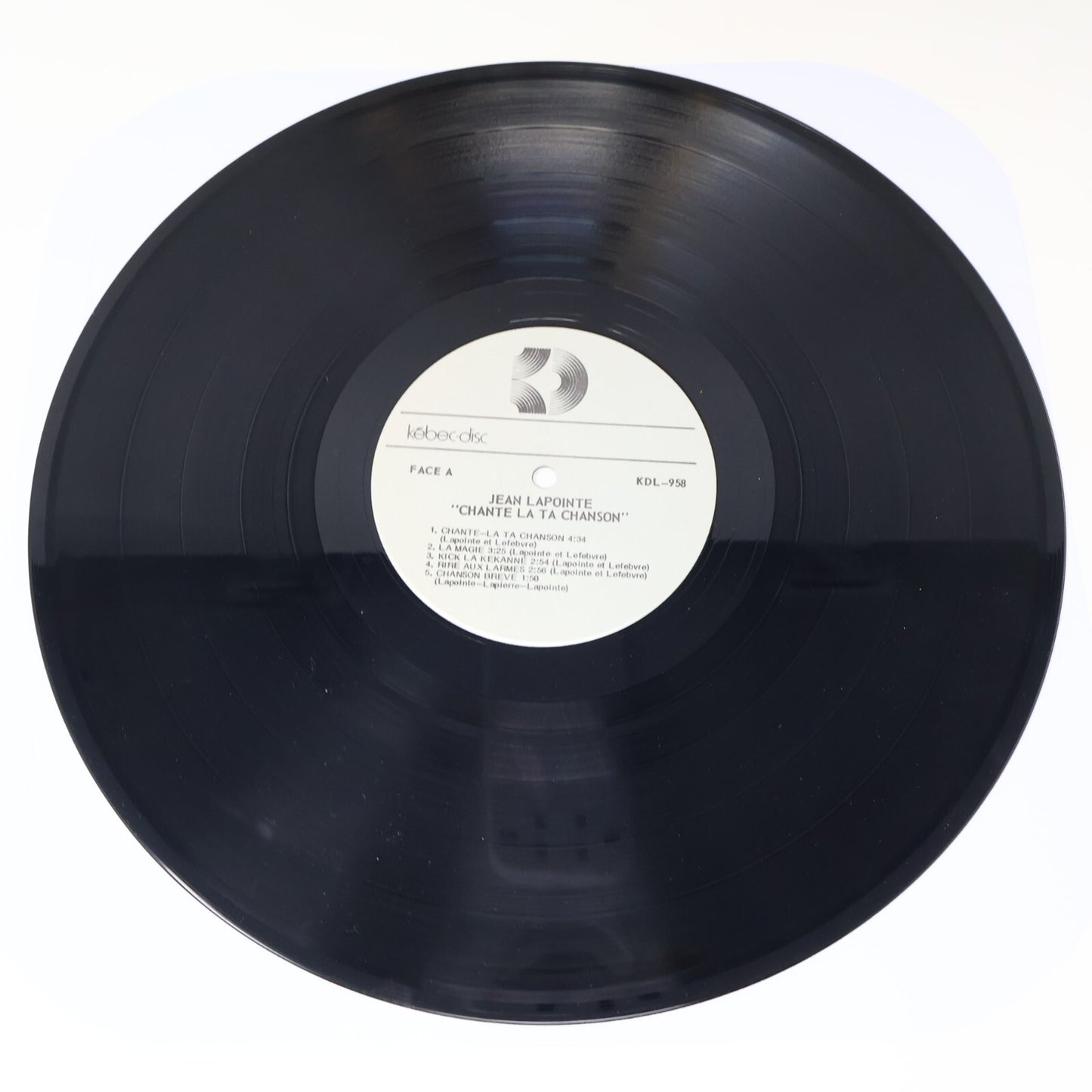 Jean Lapointe Lot 3 Disques Jongleur/Si On Chantait/Chante la ta Chanson Record