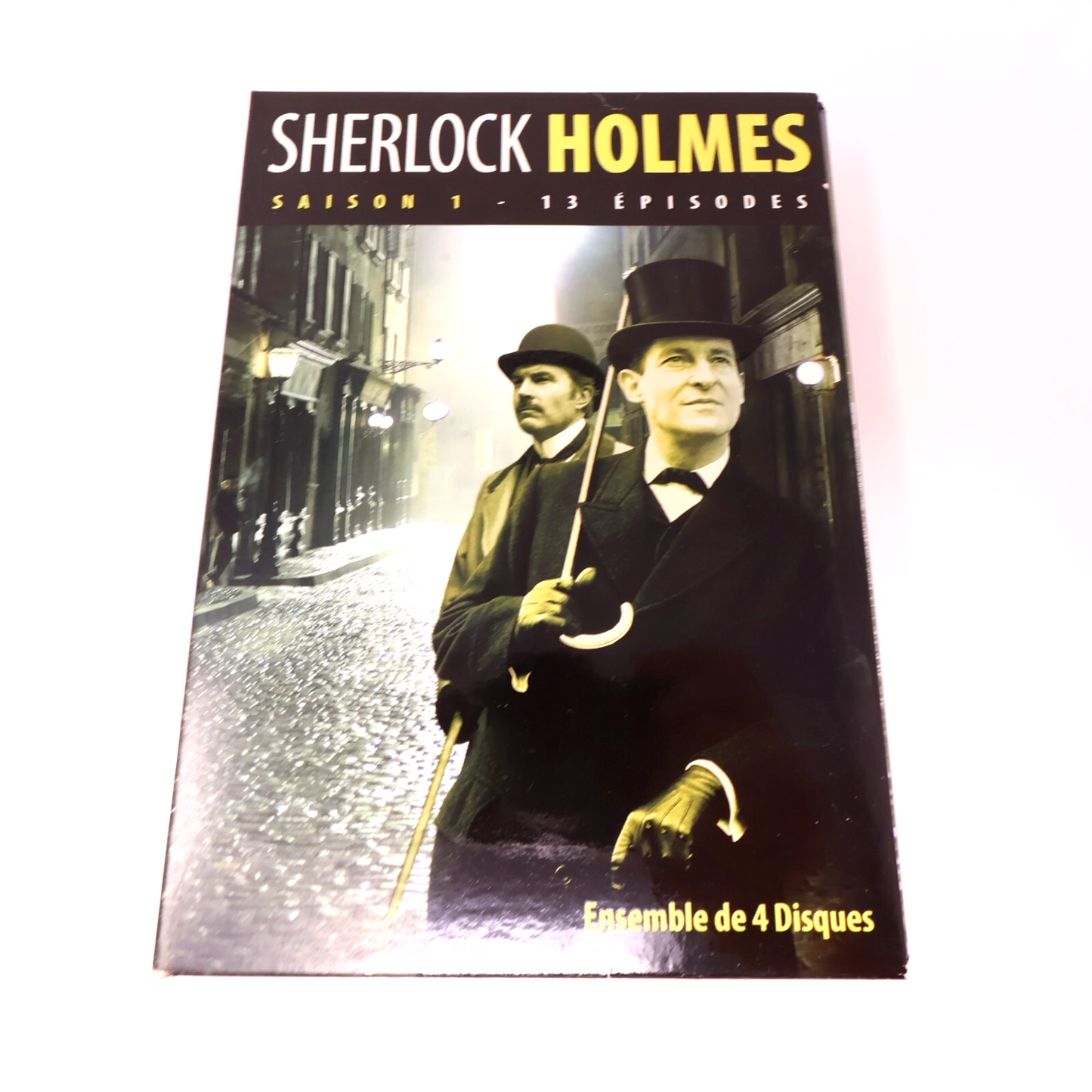 Sherlock Holmes Saison 1/Les Films Lot 2 DVD Français Jeremy Brett 4:3 Testés