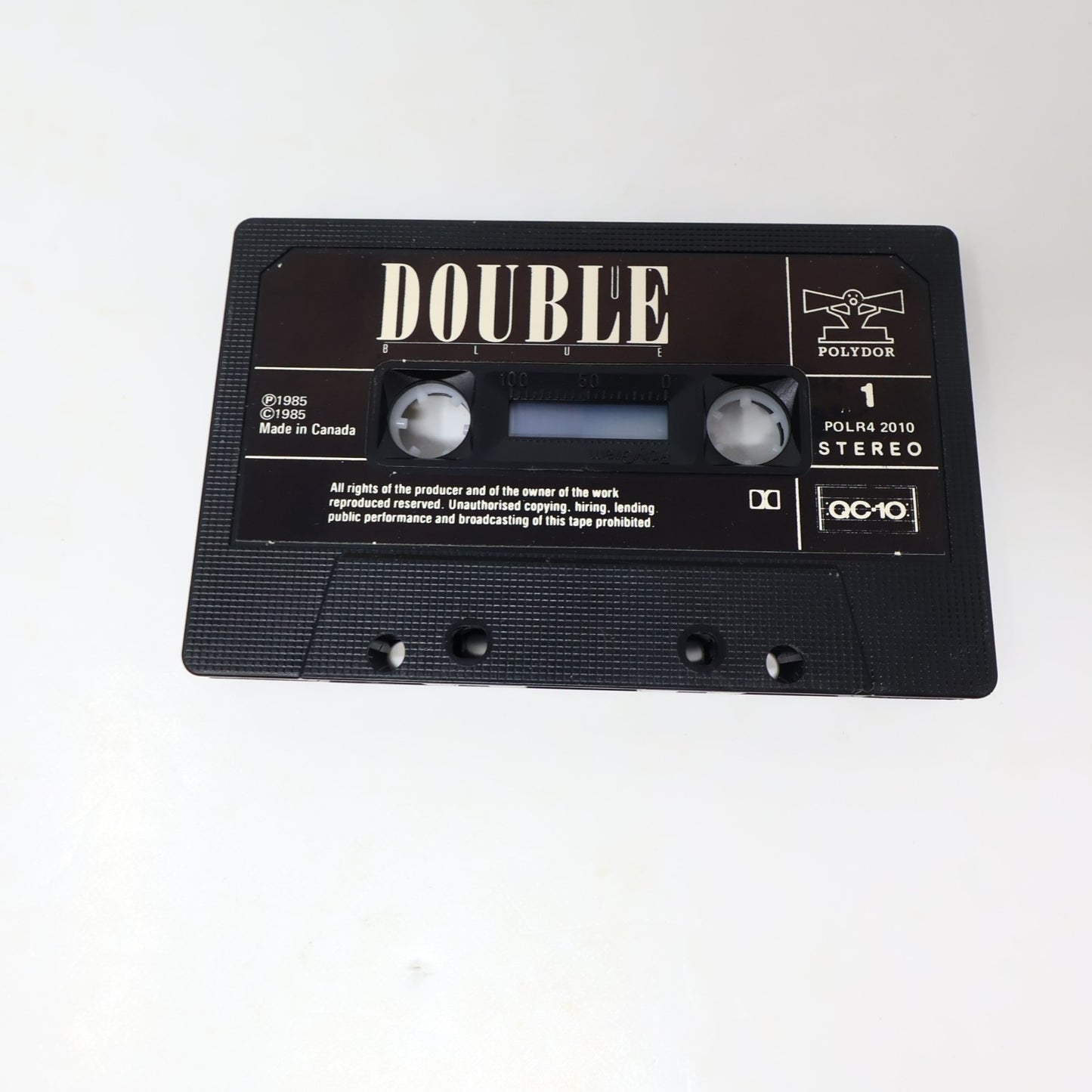 Double Blue Cassette Captain Of Her Heart/Woman Of The World Polydor POLR4 2010