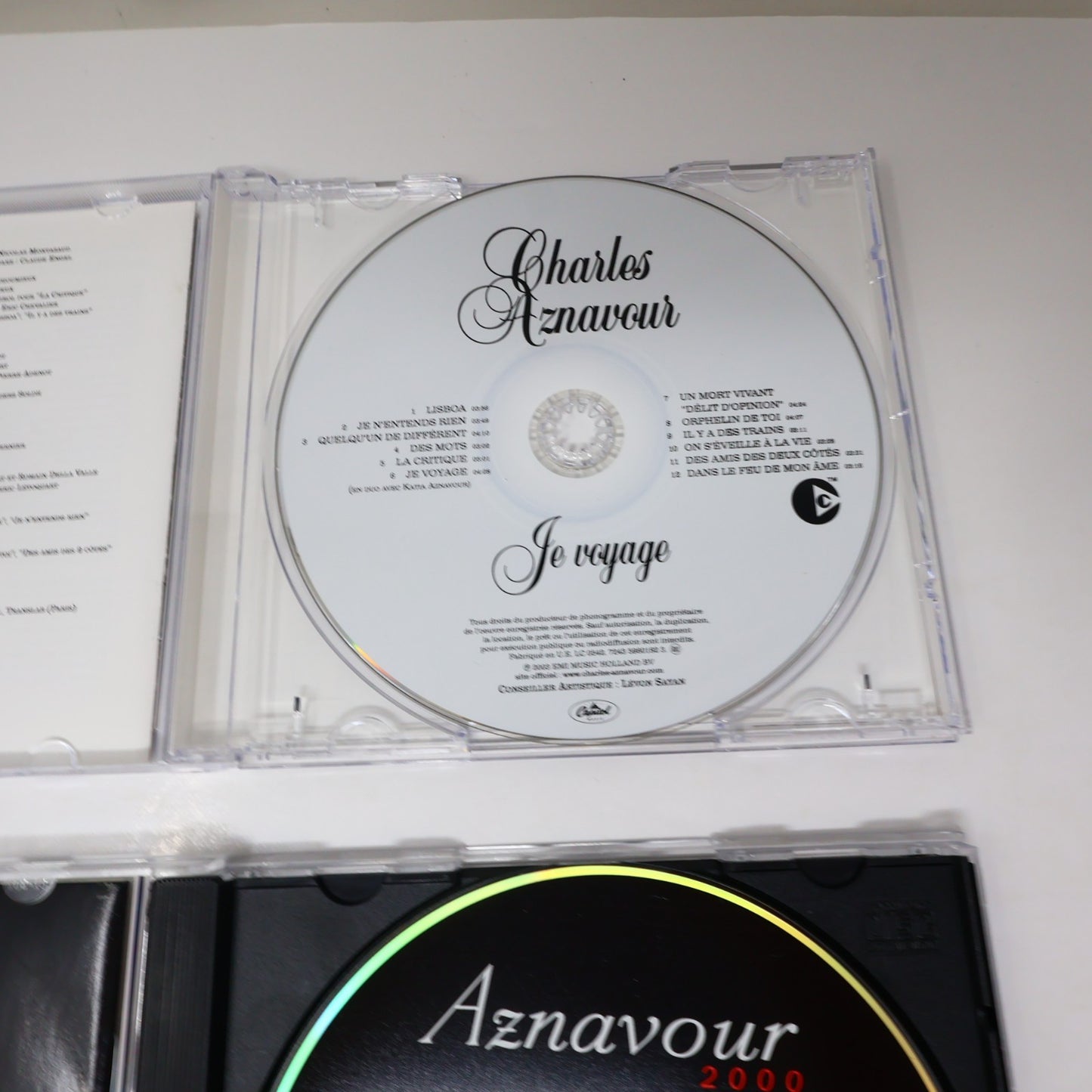 Charles Aznavour Lot 8 CD Je Voyage/Jazznavour/Encores/Plus Bleu/Grands Succès