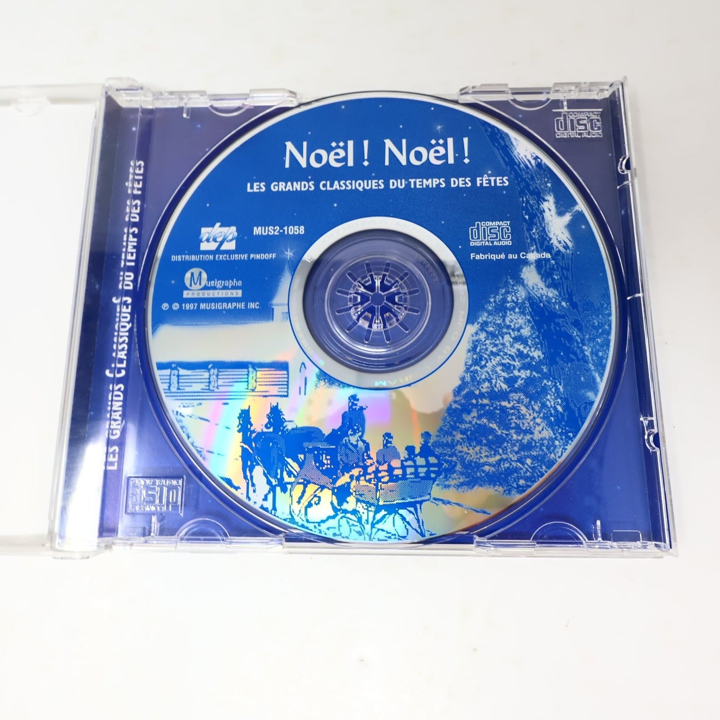 Noël! Noël! CD 1997 Les Grands Classiques des Fêtes Christmas Québec Tino Rossi