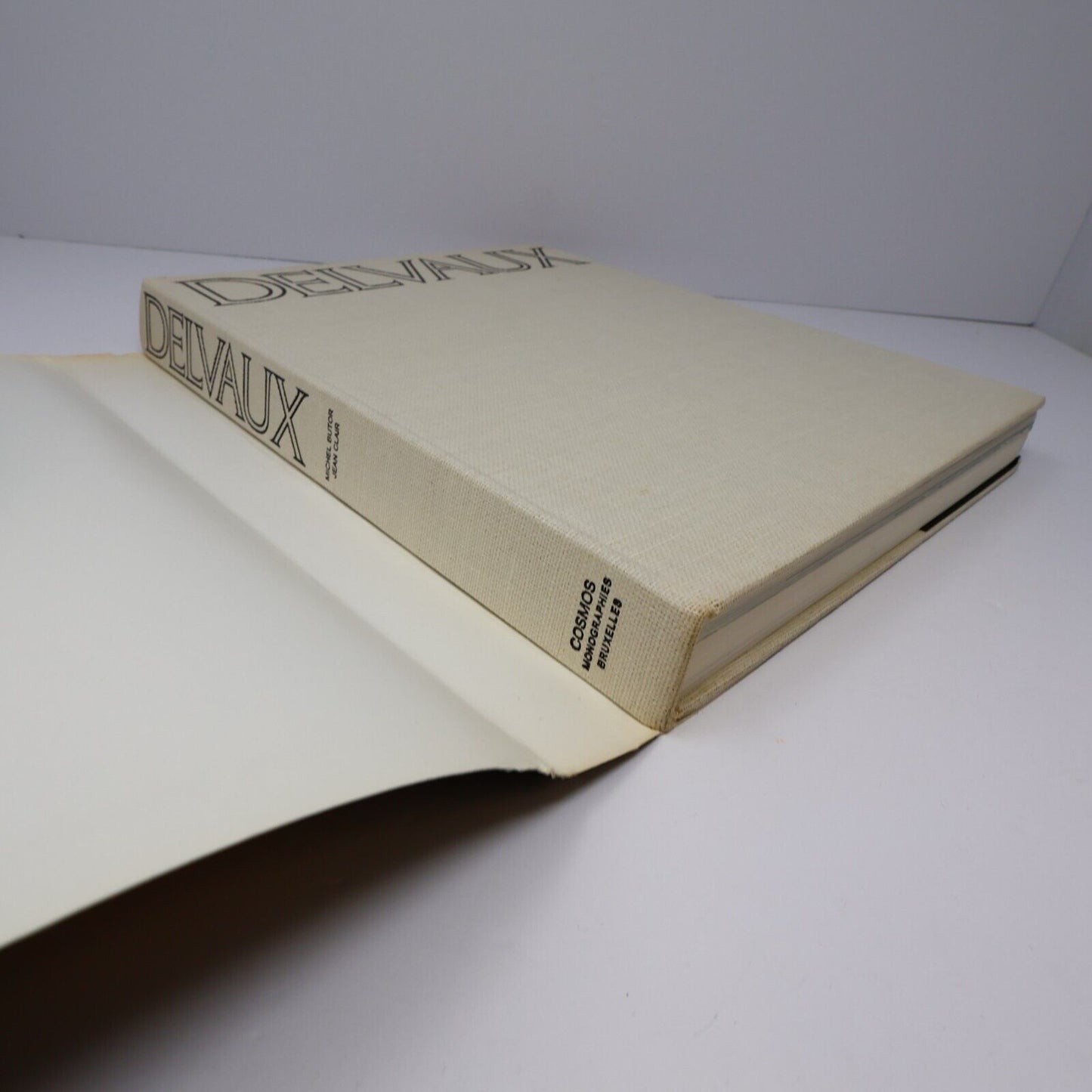 1975 Delvaux Catalogue de l'Oeuvre Peint de Michel Butor Hardcover HC Cosmos Art
