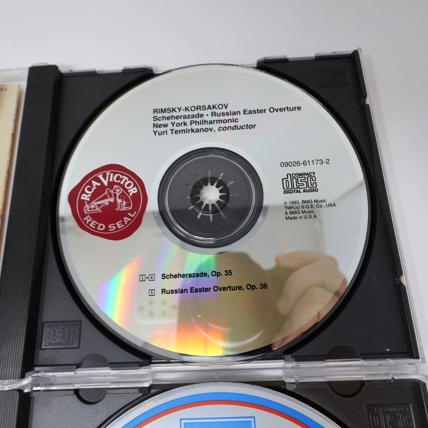 Rimsky-Korsakov Scheherezade 2 CD Lot Yuri Temirkanov/Ashkenazy/Warren-Green 80s