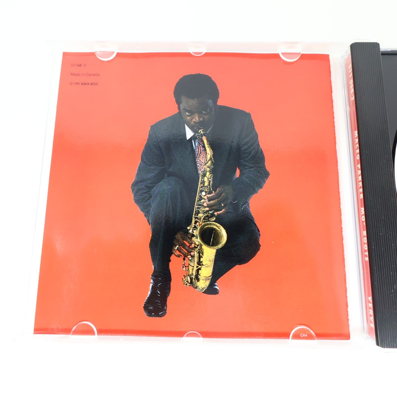 Mo' Roots CD Maceo Parker Verve Records 1991 Jazz Funk Soul 511 068-2 90s
