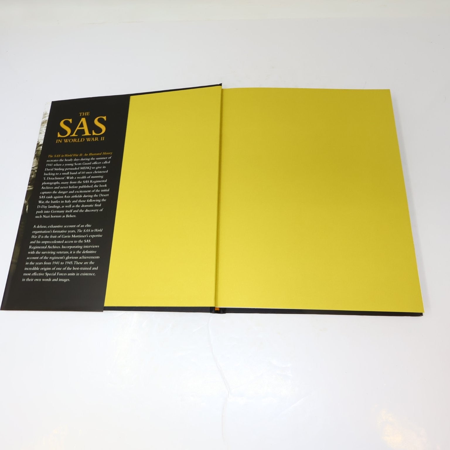 The SAS in World War II Gavin Mortimer 2011 Illustrated History Osprey Hardcover