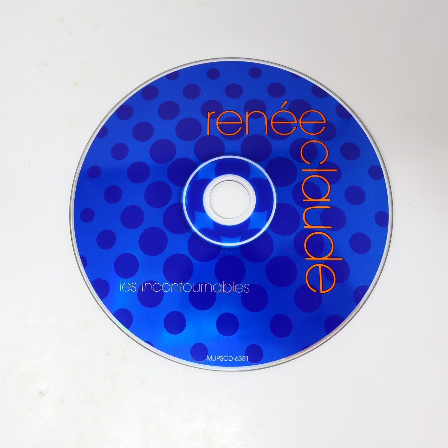 Les Incontournables CD Renée Claude Musicor 2008 Pop Québécois MUPSCD-6351 2000s