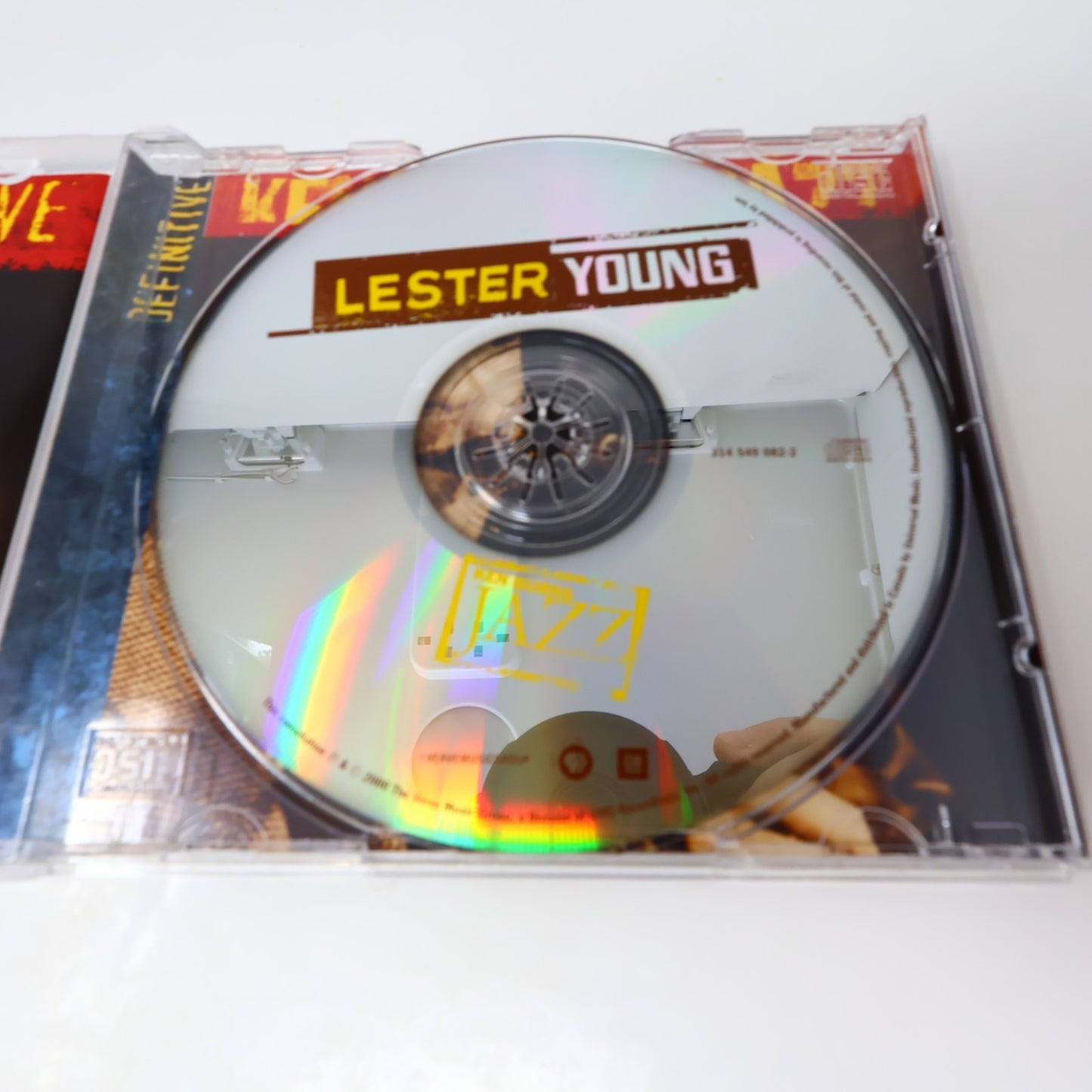 Lester Young 2 CDs Lot Blue Lester/Ken Burns Jazz Swing 2000 Dreyfus Jazz/Verve