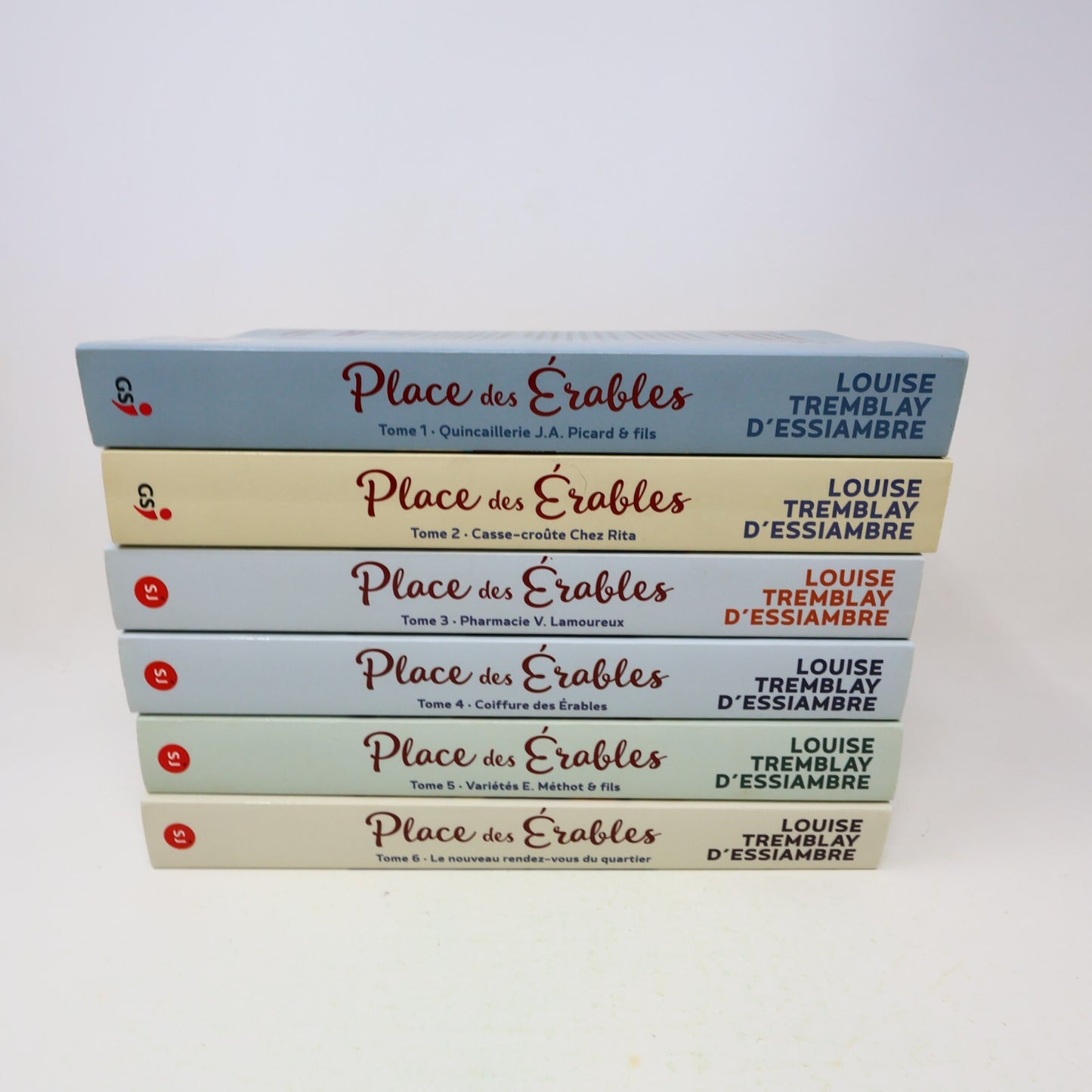 Place des Érables #1-6 Série Complète Lot 6 Livres Louise Tremblay-D'Essiambre