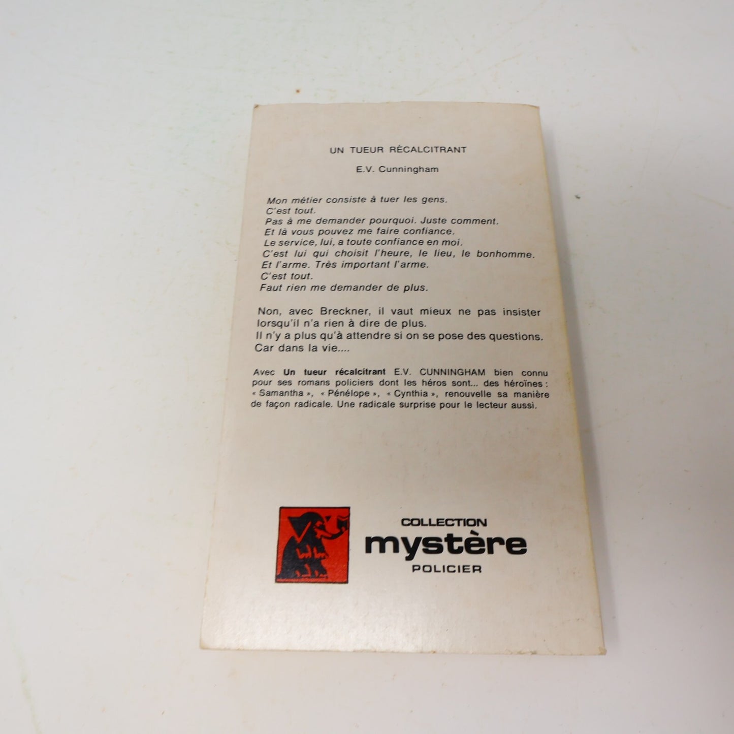 Collection Mystère Policier Lot 5 Livres Lebrun/Donald/Marric Deuil en Marron PB