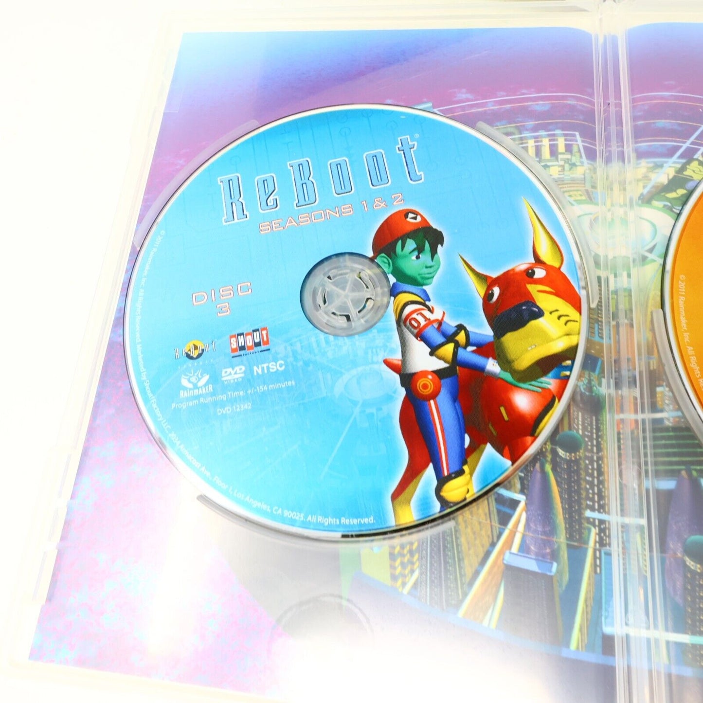 Reboot Seasons 1-2-3-4 On 2 DVD Sets Region 1 NTSC 2011 Guardian Bobs Dot Enzo