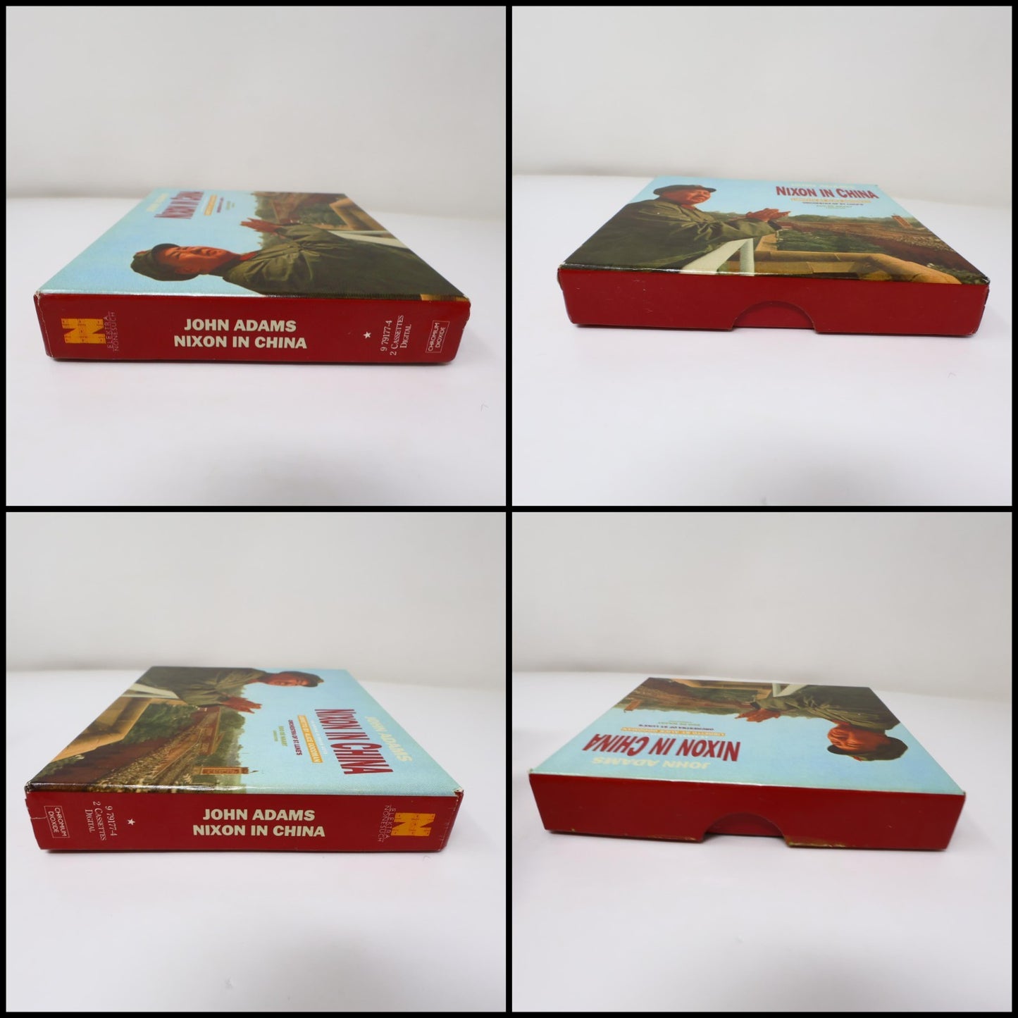 John Adams Nixon In China Opera in Three Acts 2x Cassettes Box Set Edo de Waart