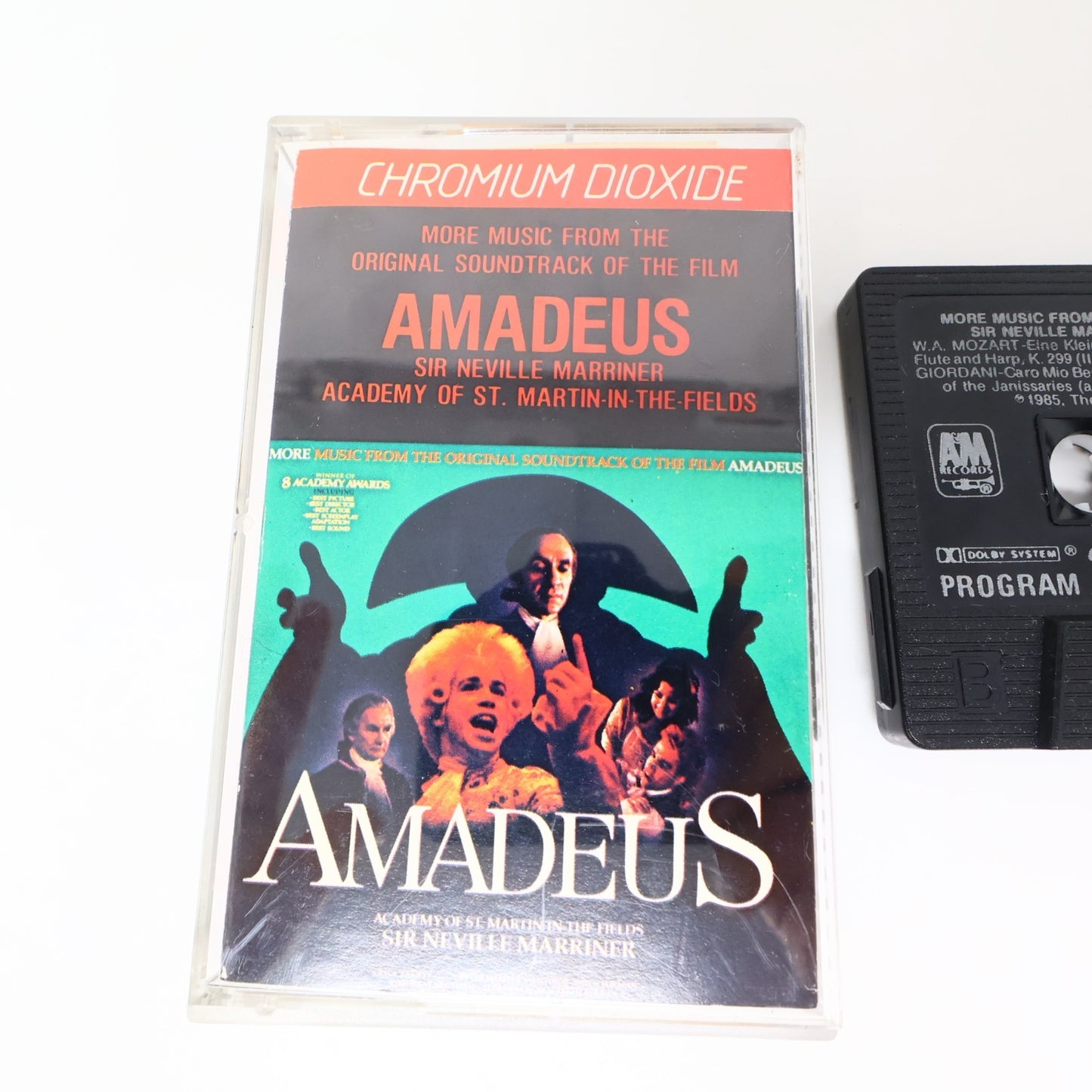Amadeus/More Amadeus Original Movie Soundtrack 3 Cassettes Lot Neville Marriner
