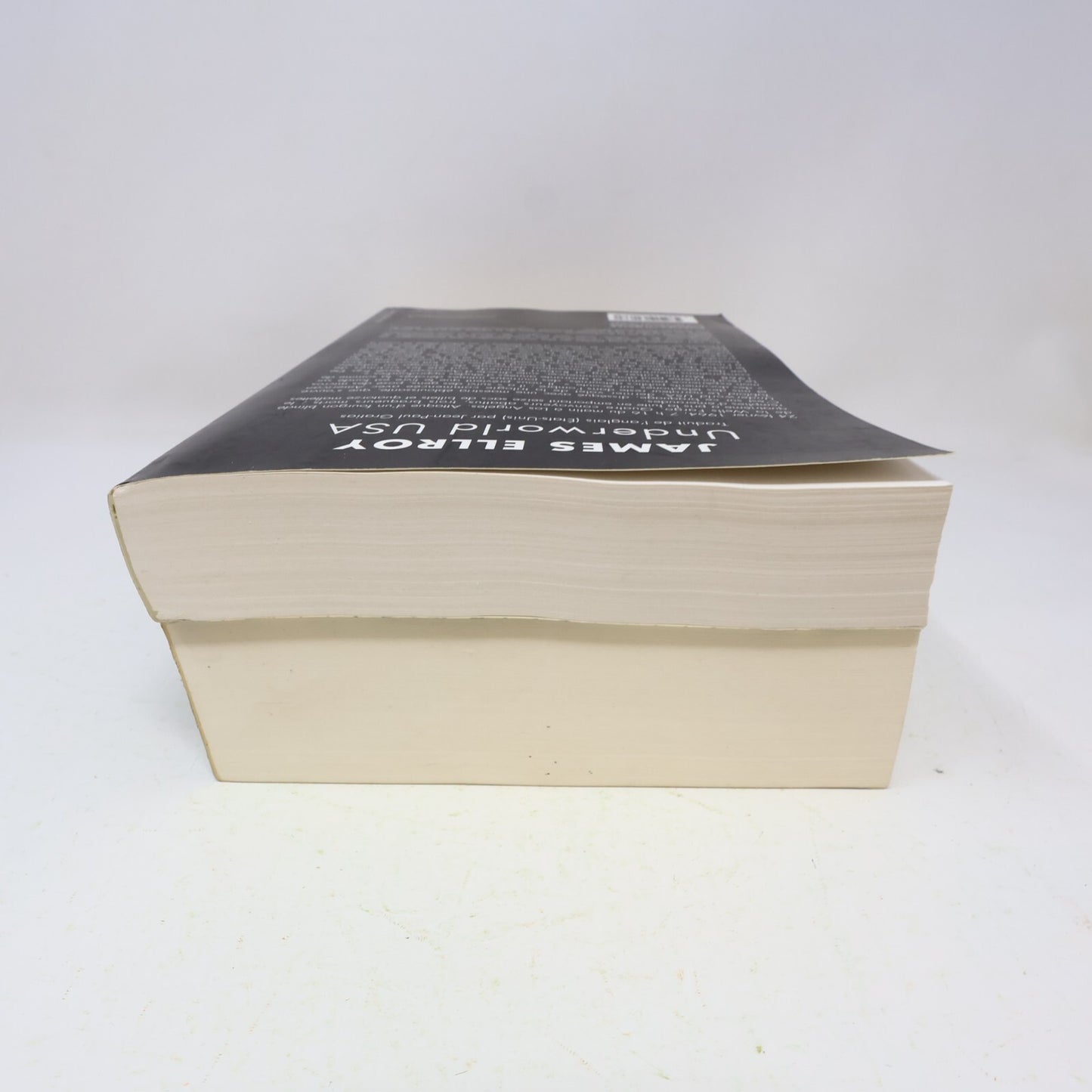 James Ellroy Lot 2 Livres American Death Trip/Underwold Usa Français French PB