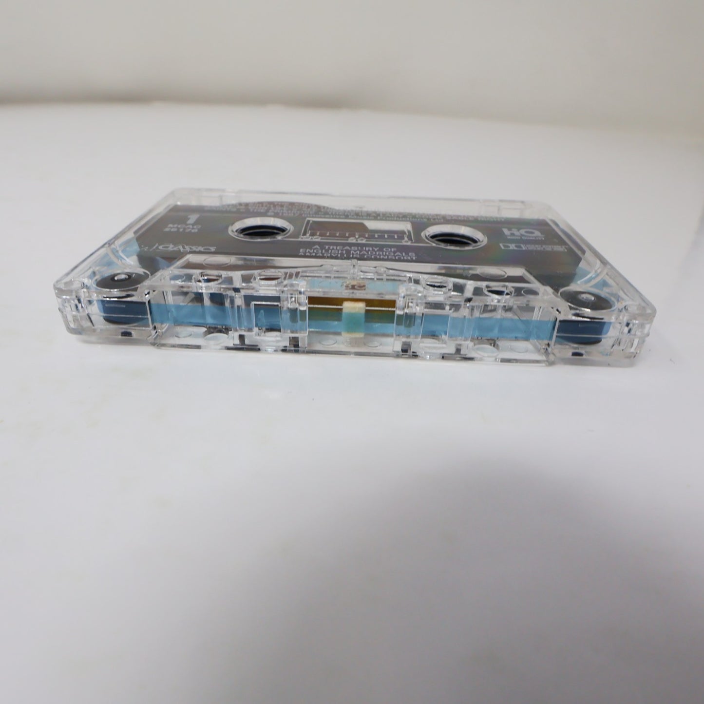 A Treasury Of English Madrigals Cassette Amaryllis Consort/Brett/Aldwinckle 1988