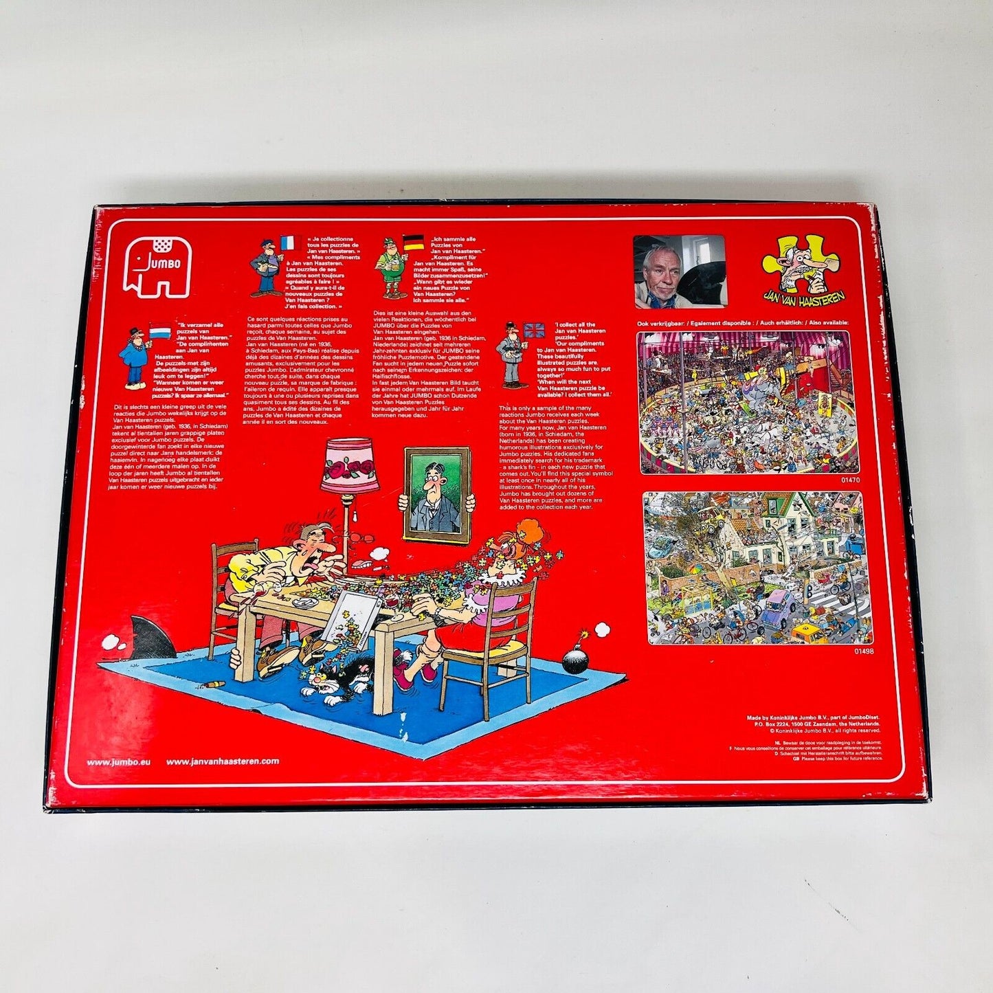 Deep Sea Fun Jumbo 17079 Complete Jigsaw Puzzle by Jan Van Haasteren 1000 Pieces
