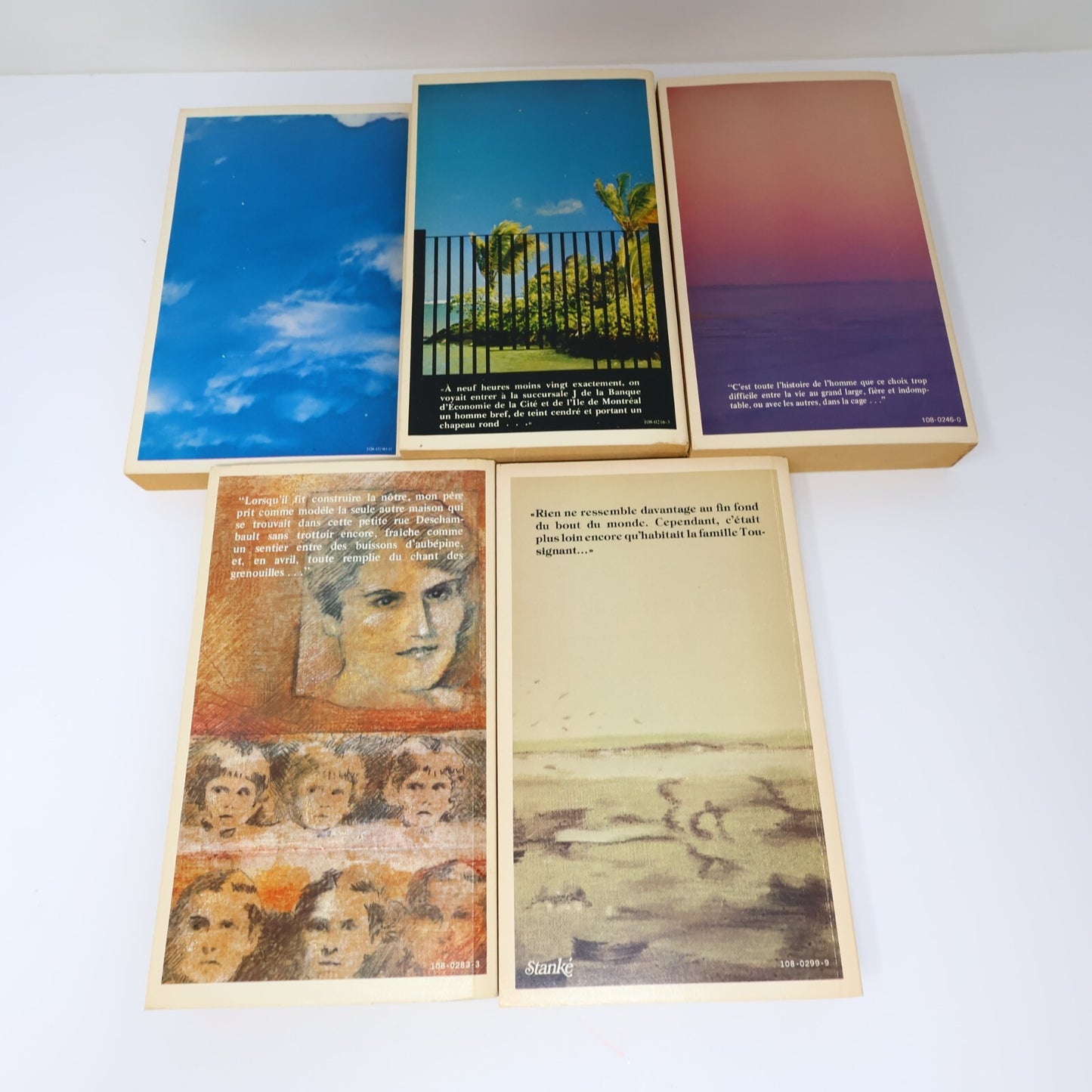 Gabrielle Roy Lot 8 Livres Rue Deschambault/Petite Poule d'Eau Roman Québec PB