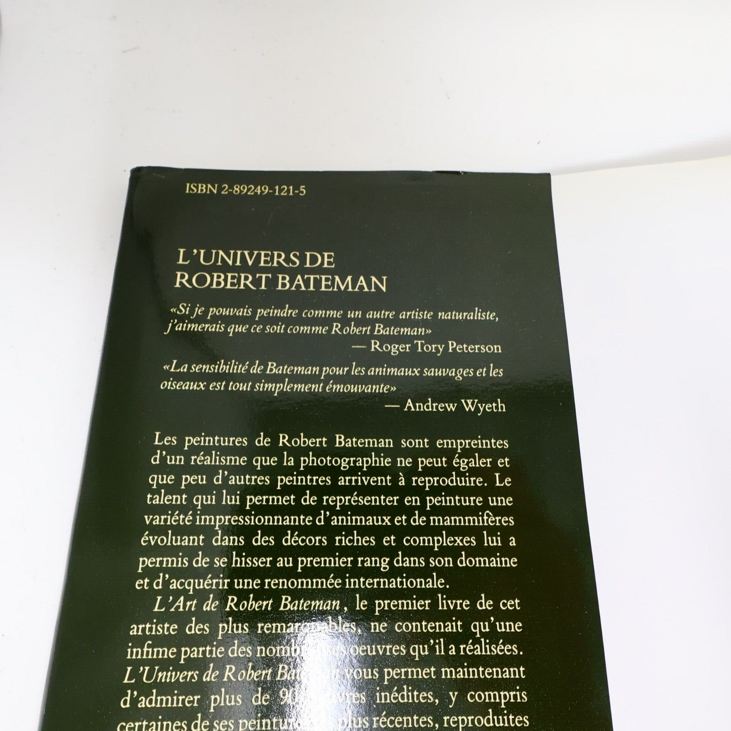 1985 L'Univers de Robert Bateman de Ramsay Derry Hardcover HC Trécarré Français