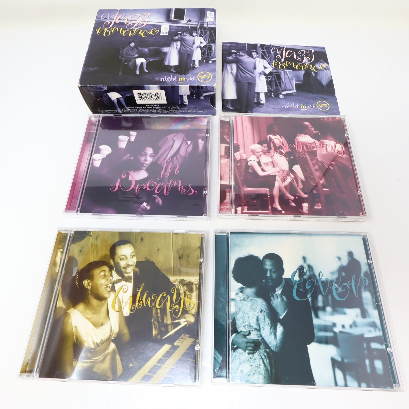 A Jazz Romance a Night With Verve CD Milt Jackson/Lester Young/Shirley Horn 1998