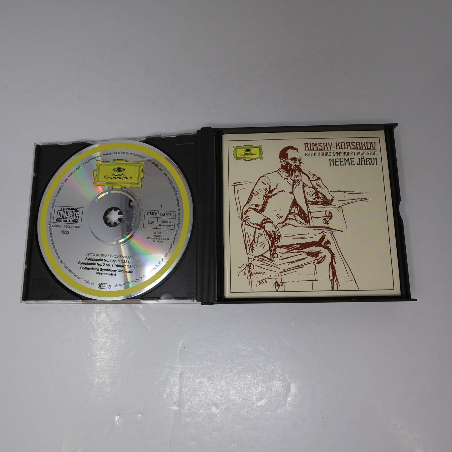Rimsky-Korsakov 3 Symphonies CD Neeme Järvi/Gothenburg Symphony Orchestra 1988