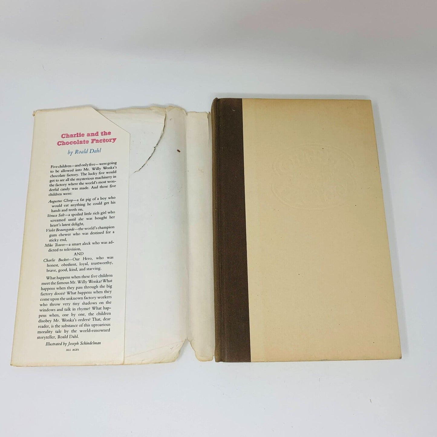 1973 Charlie and the Chocolate Factory Knopf Illustrated Revised Ed Roald Dahl