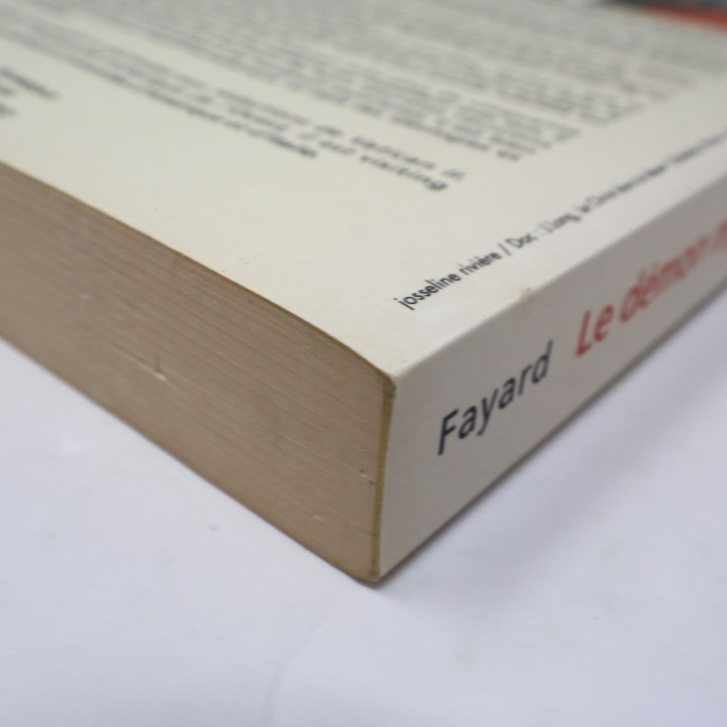 Le Démon Mythe ou Réalité? René Laurentin 1995 PB Fayard Français Paperback 90s
