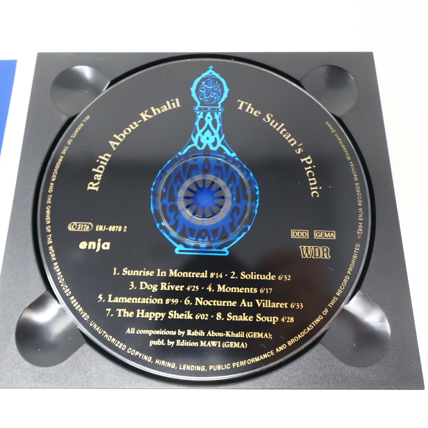Rabih Abou-Khalil 3 CD Lot Enja Arabian Waltz/Blue Camel/The Sultan's Picnic