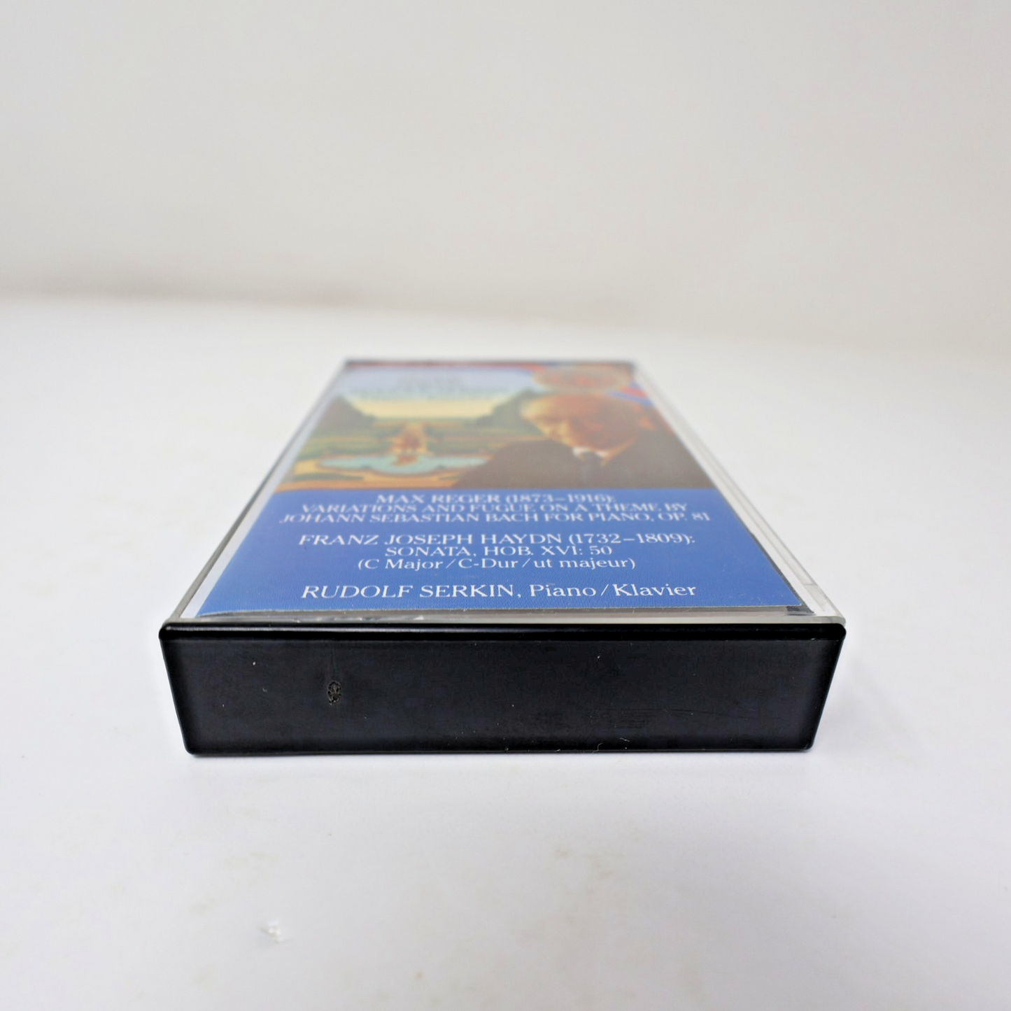 Reger/Haydn Rudolf Serkin Piano Cassette Bach Variation & Fugue/Sonata IMT 39562
