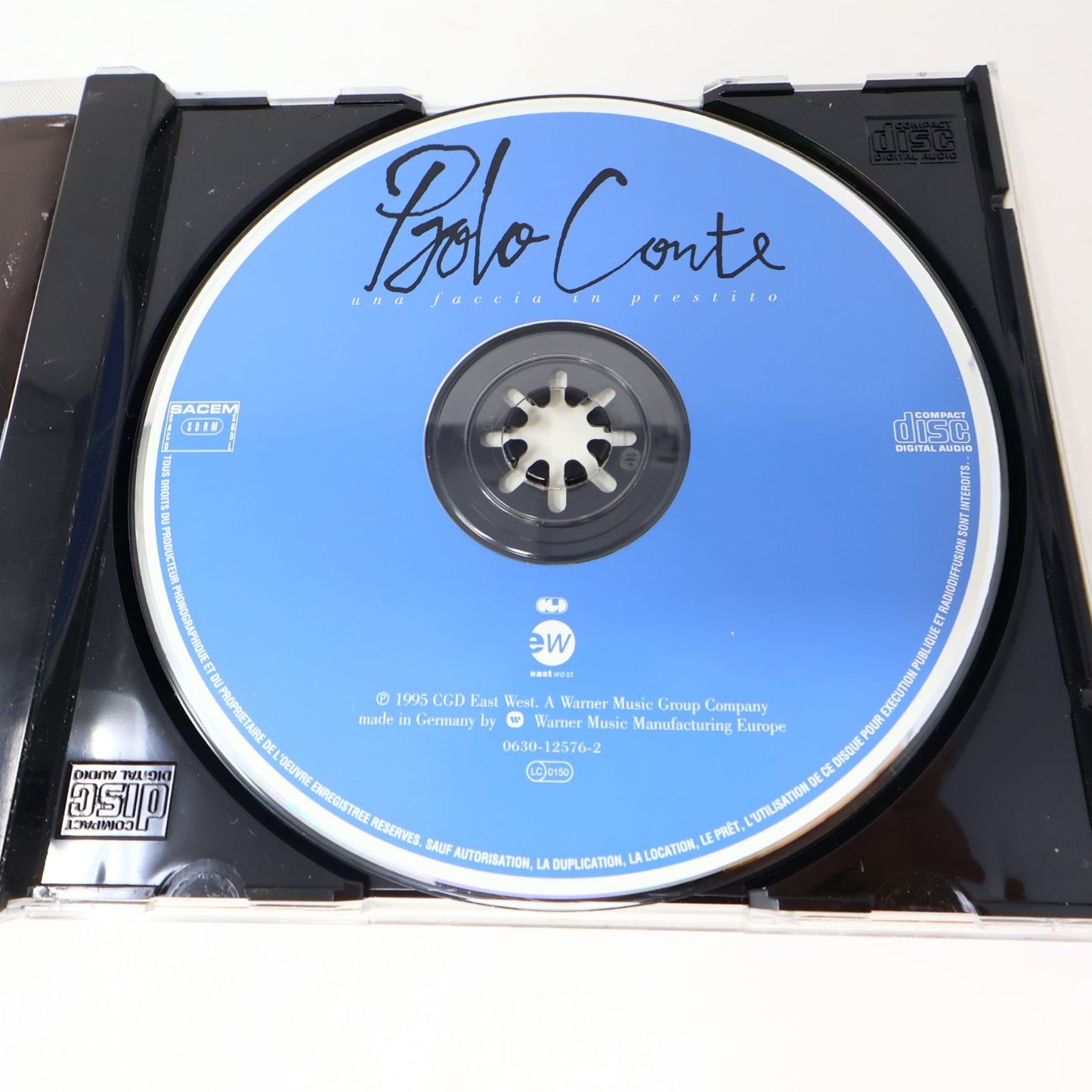Paolo Conte 3 CD Lot Razmataz/Una Faccia in Prestito/En Concert Jazz World Music