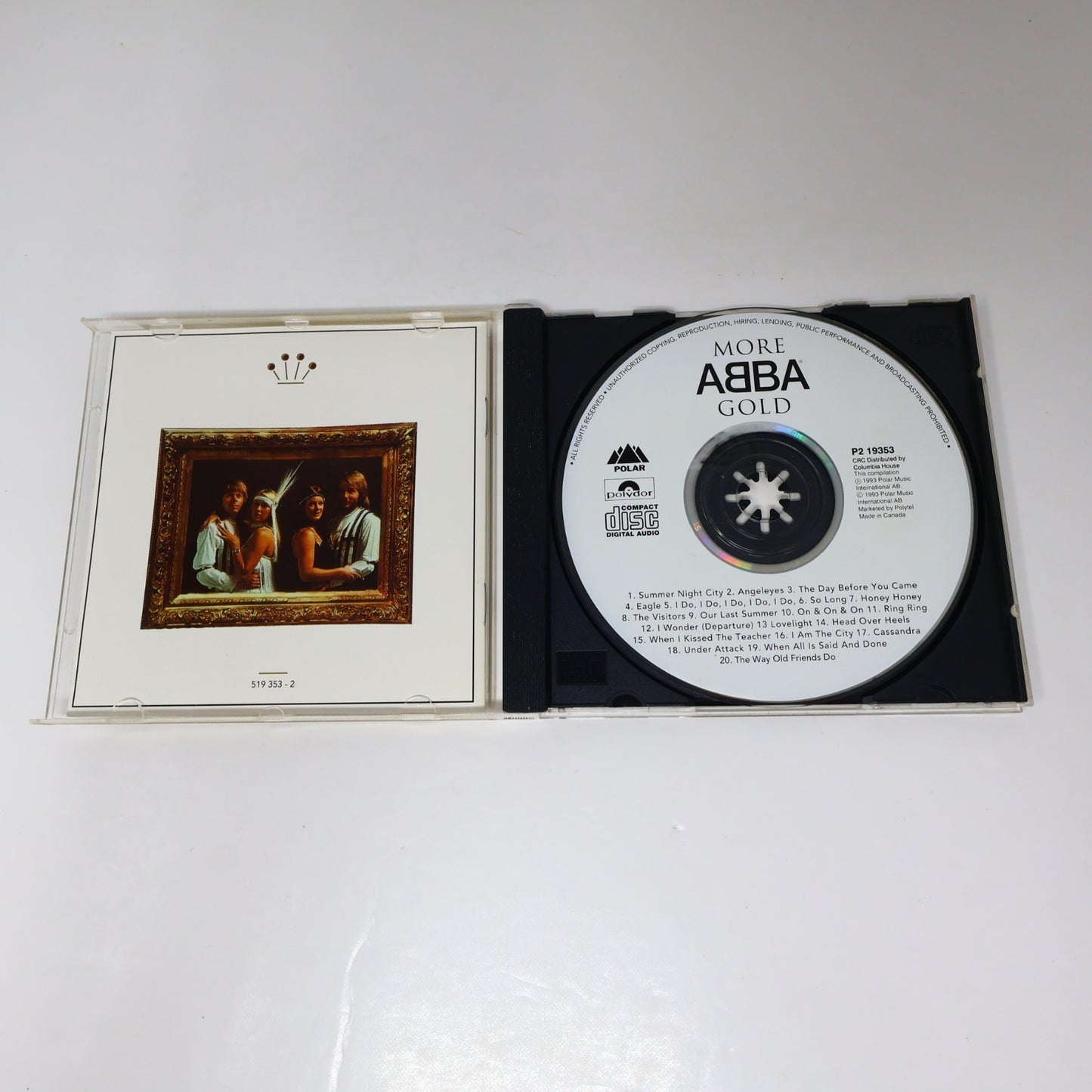ABBA 3 CD Lot Super Trooper/More Gold/Eponymous Honey Honey/Mamma Mia/SOS