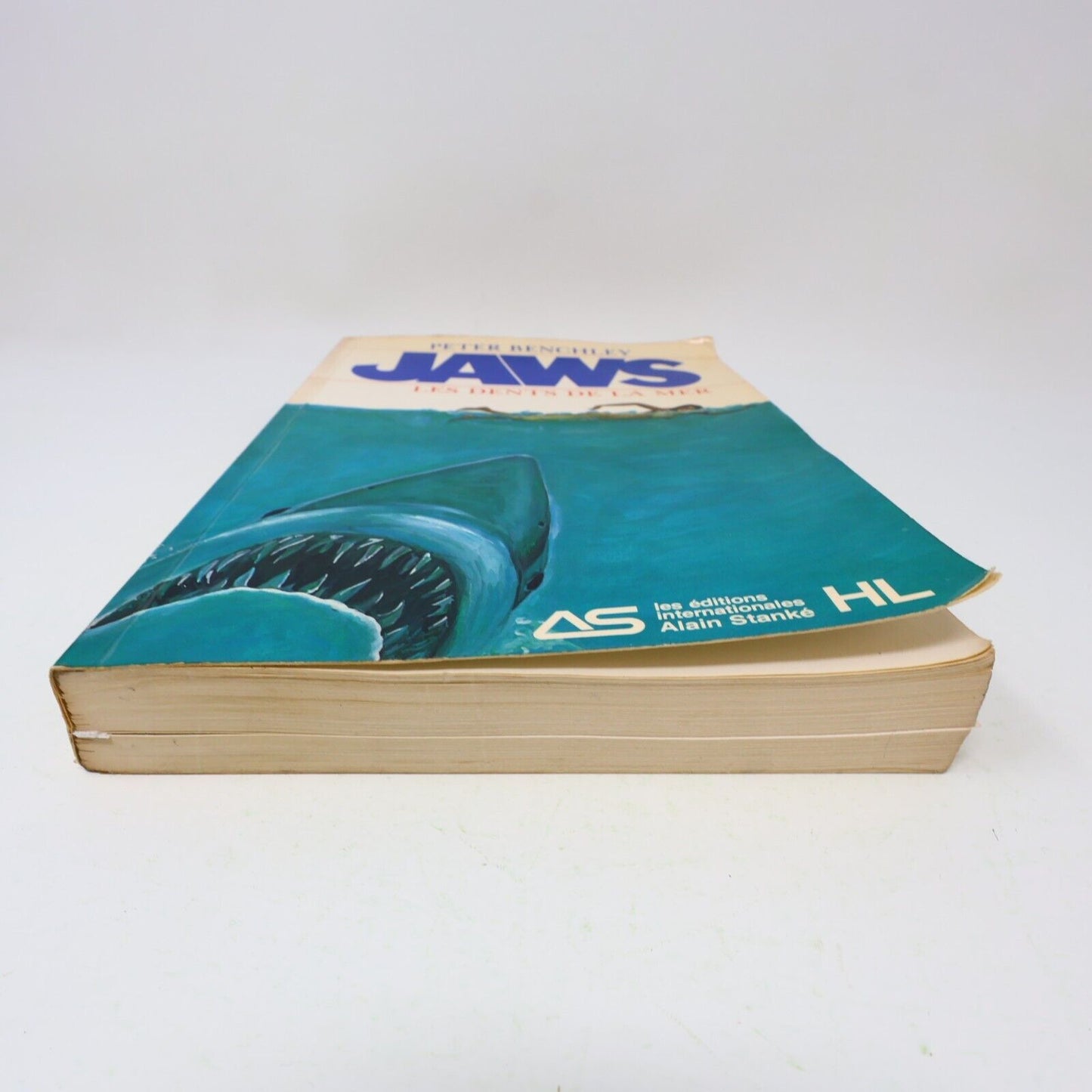 1975 Jaws les Dents de la Mer Peter Benchley Stanké Français Paperback PB Livre
