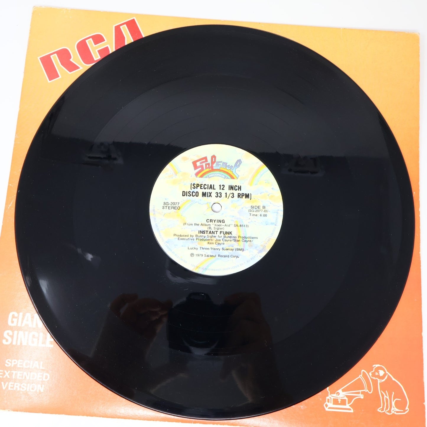 Instant Funk I Got My Mind Made Up Record 12" Disco Single Mix Salsoul SG-2077