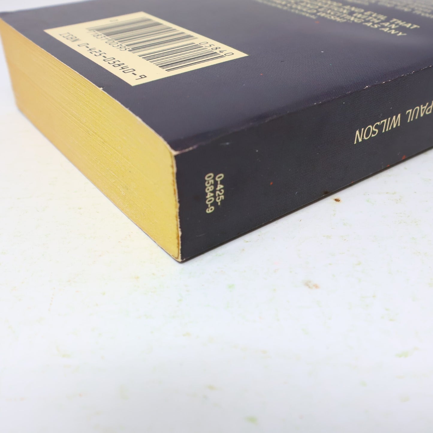 1982 The Keep F. Paul Wilson Berkley Horror Mass Market Paperback Book 80s PB