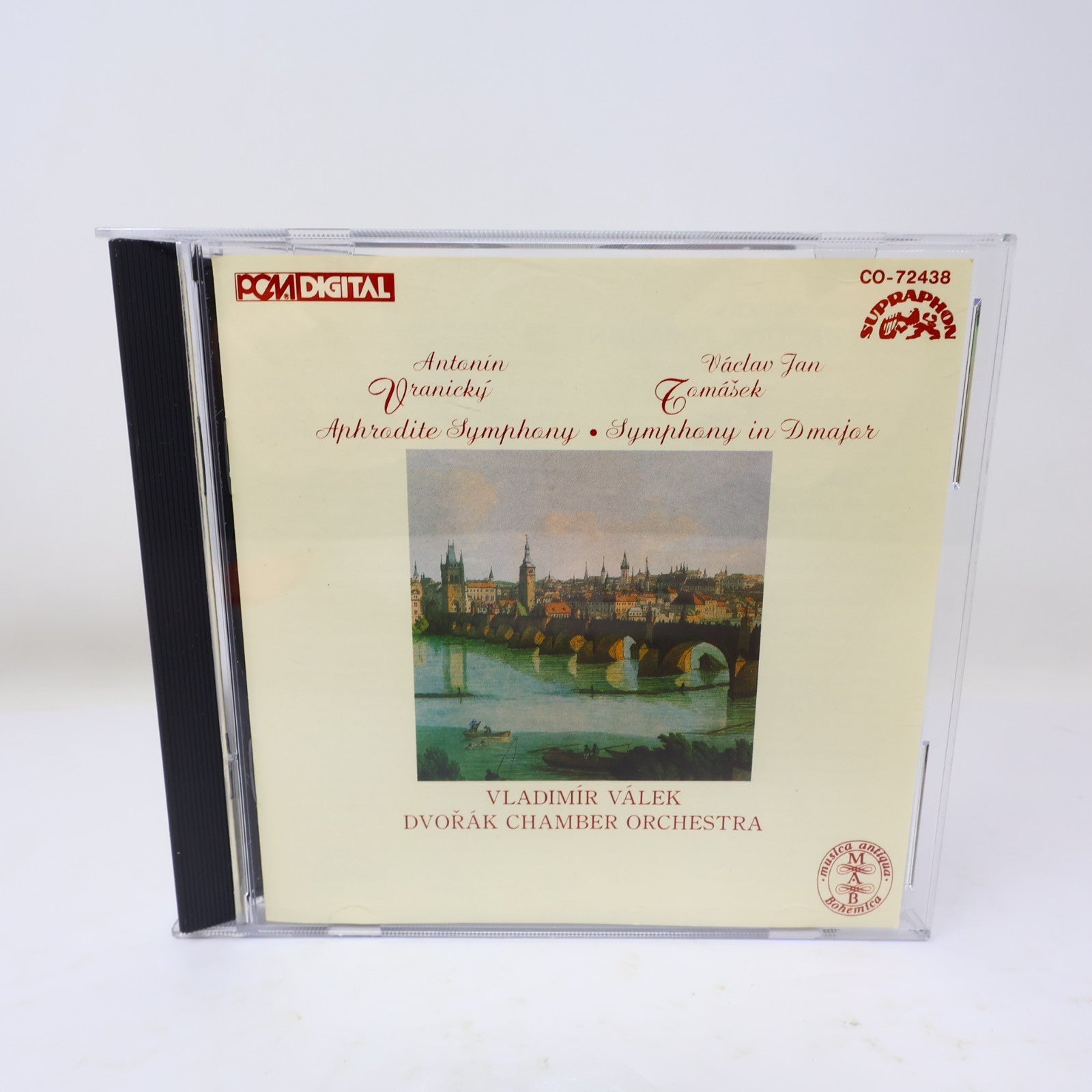 Antonín Vranický/Václav Jan Tomášek Aphrodite Symphony/Symphony in D Major CD