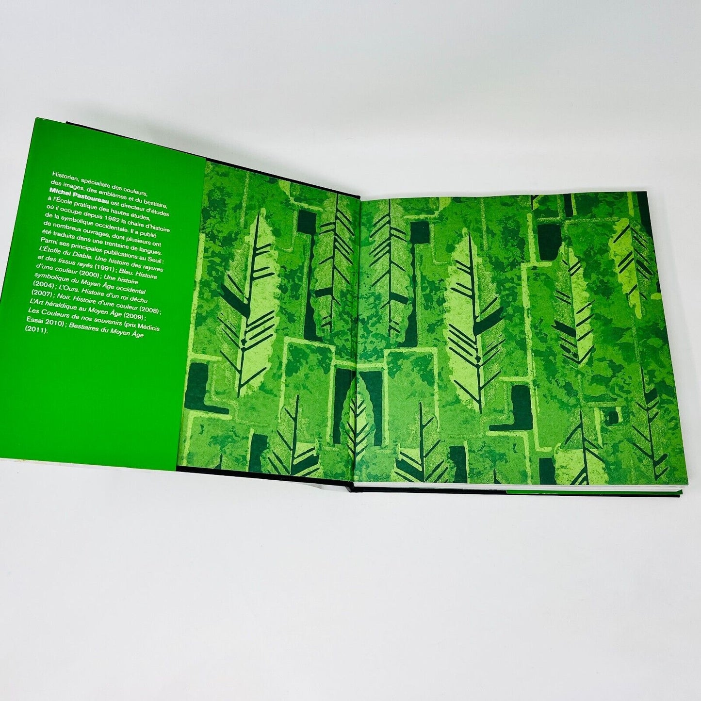 2013 Vert Histoire d'une Couleur de Michel Pastoureau Seuil Français Art Symbole