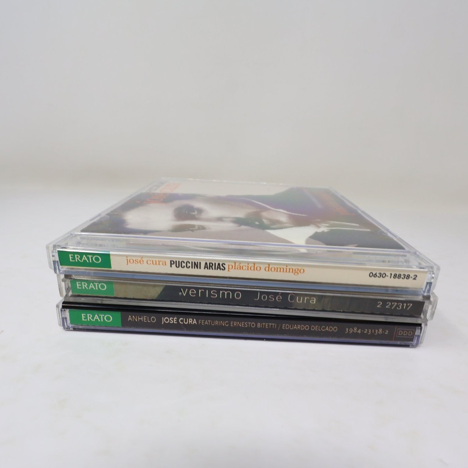 José Cura 3 CD Lot Anhelo/Verismo/Puccini Arias Classical Erato Philarmonia