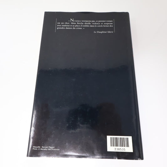 Déjà Dead Kathy Reichs France Loisirs 1999 HC Français French Crime et Mystère
