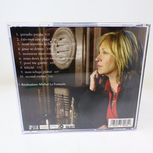 Francine Raymond Paradis Perdu CD 1998 Quebec Pop Deauville Fais-Moi une Place