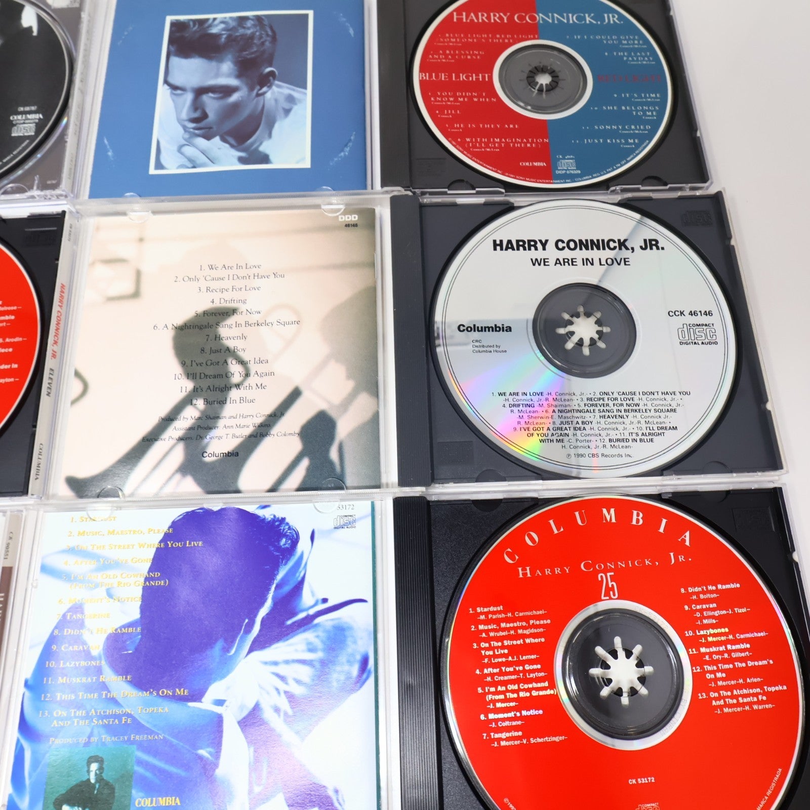 Harry Connick Jr. 6 CDs Lot To See You/25/Only You/Eleven/We Are in Love Jazz