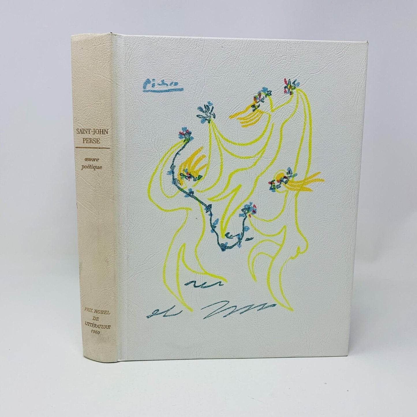 1967 Oeuvre Poétique Rombaldi Nobel Littérature Saint-John Perse Picasso Cover