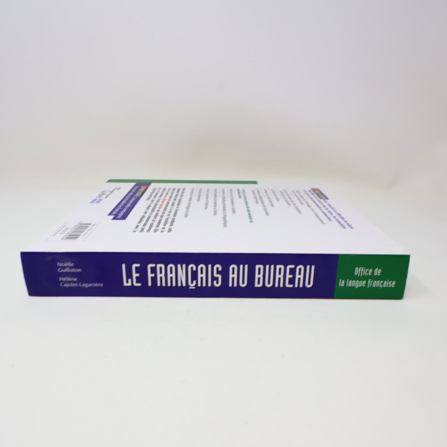 2000 Le Français au Bureau Office de la Langue Française Écrire Rédiger Livre HC