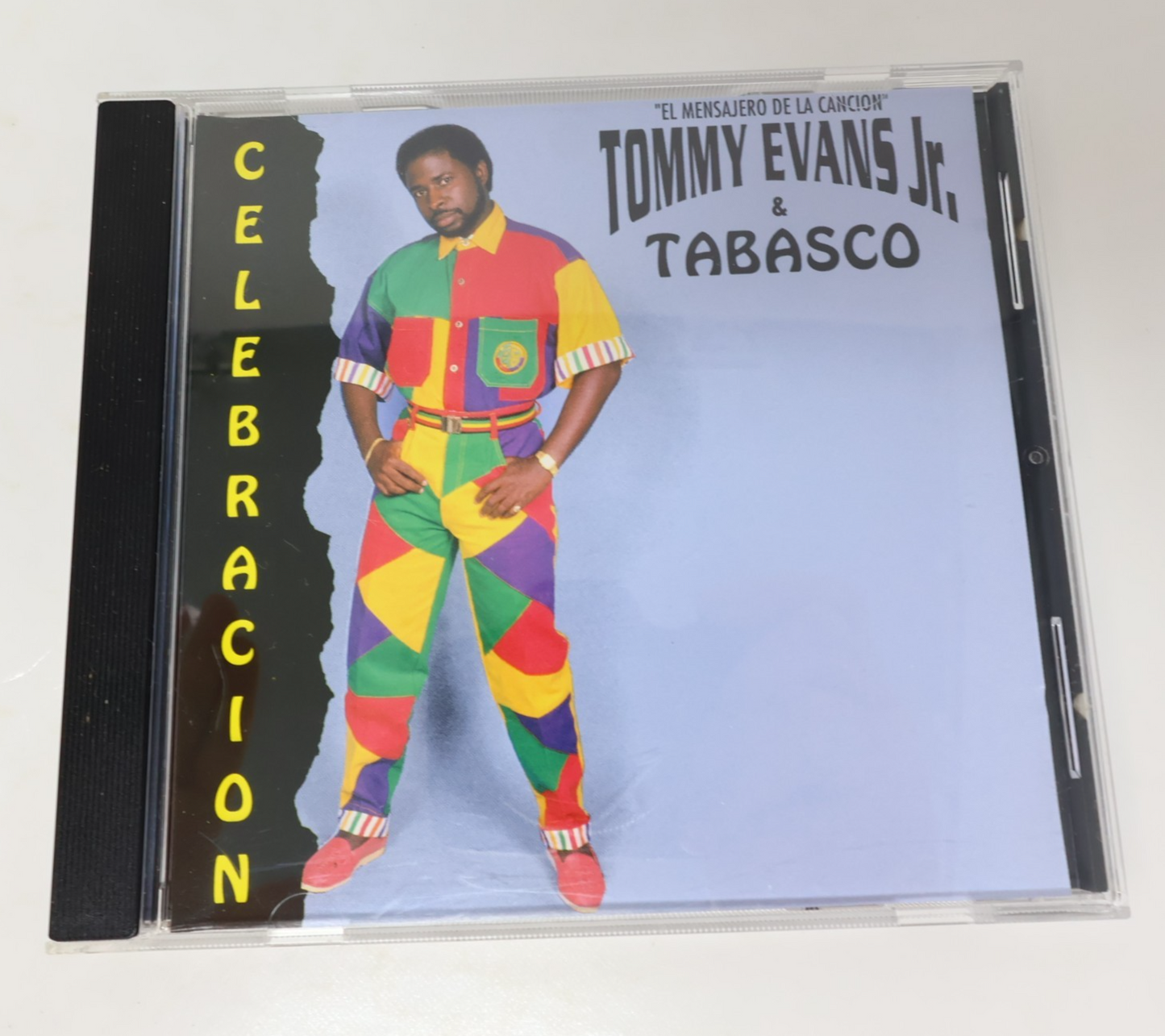 Tommy Evans Jr. & Tabasco CD El Mensajero de la Cancion Unicorn Music 1994
