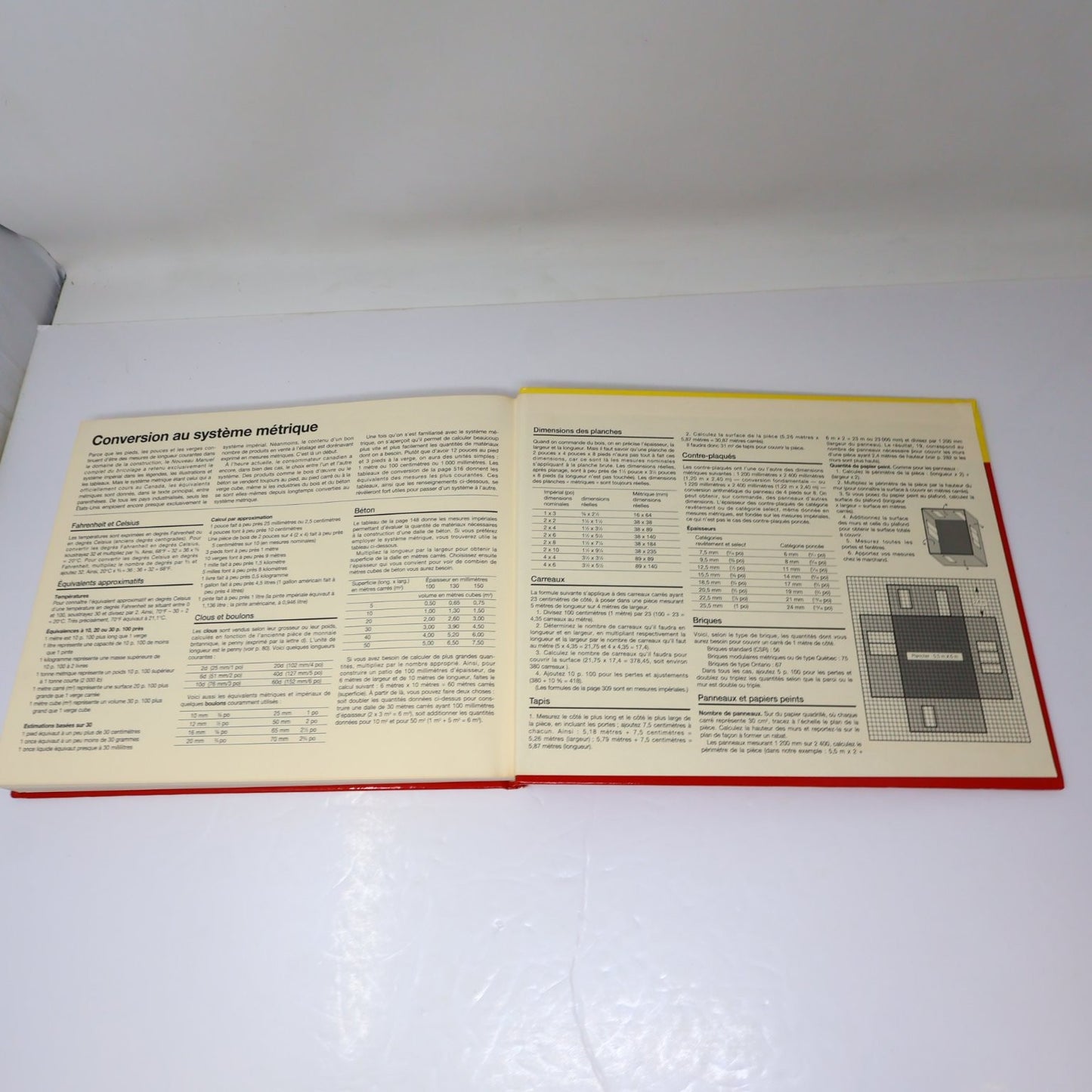 Nouveau Manuel Complet du Bricolage 1994 Français/French Guide Reader's Digest