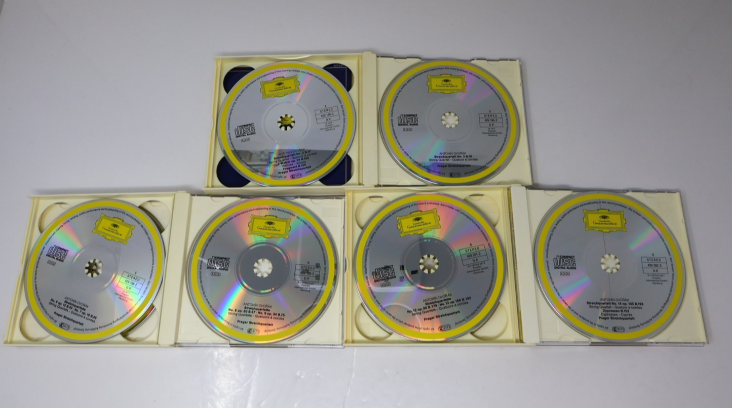 Antonín Dvořák The String Quartets/Die Streichquartette Boxset CD 429 193-2