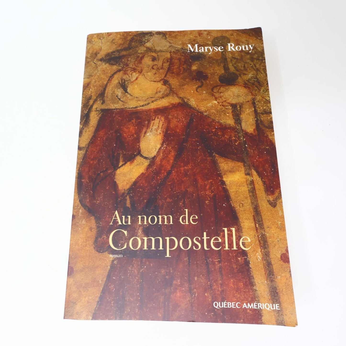 2003 Au Nom de Compostelle Maryse Rouy Québec Amérique Fiction Historique Livre