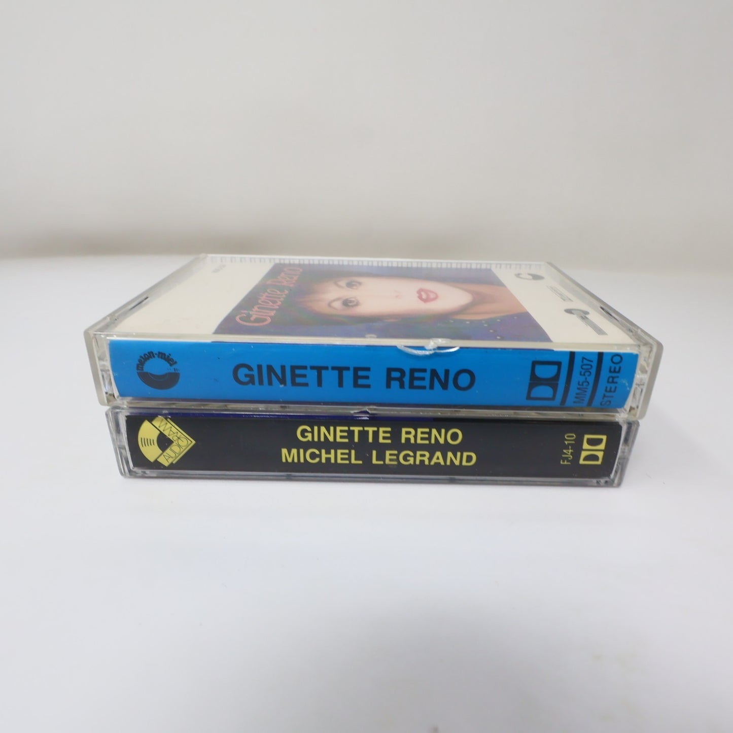 Ginette Reno/Michel Legrand Lot 2 Cassettes Paris Québec/Chanter l'Amour/Yentl