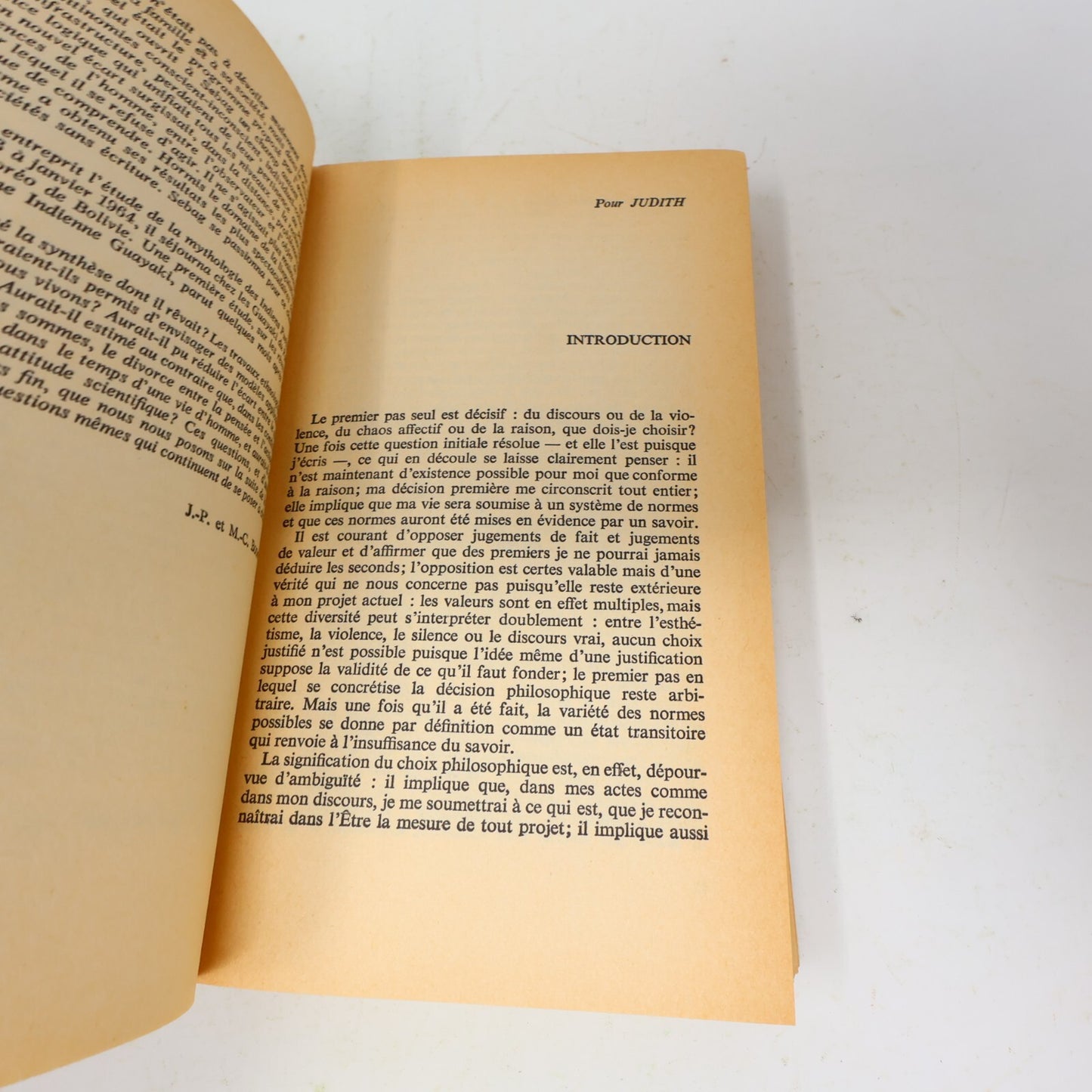 Marxisme et Structuralisme Lucien Sebag Petite Bibliothèque Payot 1967 Français