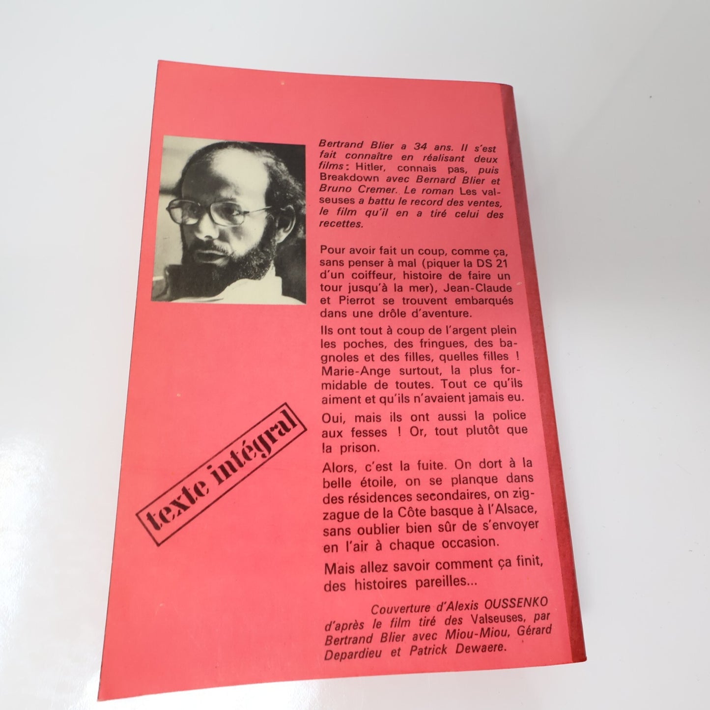 Les Valseuses Bertrand Blier J'ai Lu 1977 Humour Crime Film Français Paperback